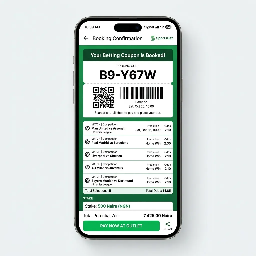 Step-by-Step Guide to Bet9ja Booking Codes Verification Preview