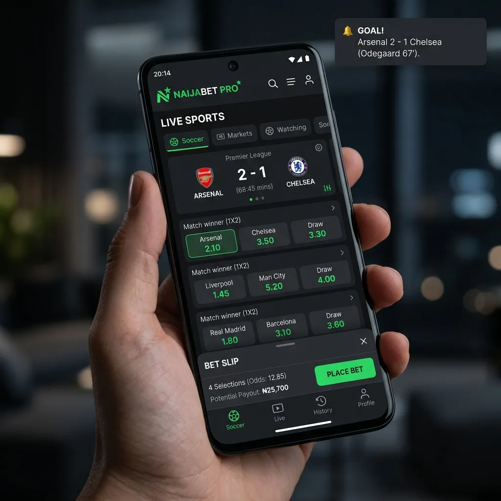 How to Download and Install the NaijaBet Pro APK for Android & iOS Verification Preview